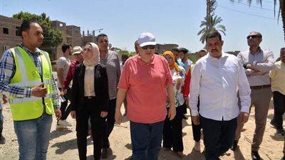 محافظ أسيوط يتفقد أعمال إنشاء المركز الطبي بقرية الشيخ شحاتة بمركز ساحل سليم
