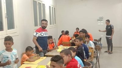 رياضة أسيوط تنظم مسابقة فى الرسم الحر للطلائع بمنفلوط