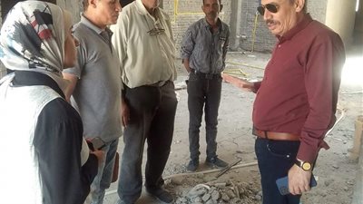 رئيس مركز أبو قرقاص يتابع مشروعات 