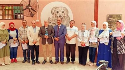 بيطري الشرقية ينظم دورة تدريبية بالمركز البيطري لعلاج الحيوانات الأليفة التابع لإدارة مركز الزقازيق البيطرية بعنوان (إستخدام السونار فى التشخيص و الكشف عن الأمراض فى الحيوانات الأليفة 
