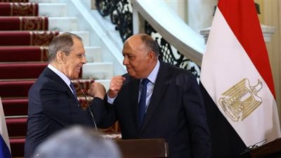 شكري ونظيره الروسى يحتفلان بالذكرى 80 لتأسيس العلاقات الدبلوماسية بين البلدين