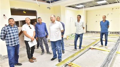 سعد يتفقد أعمال إنشاء مركز السيطرة الموحد للشبكة الوطنية للطوارئ والسلامة 