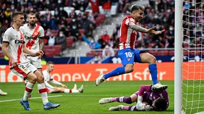أتليتكو مدريد يكتسح رايو فاليكانو بسباعيه نظيفة بالدوري الأسباني