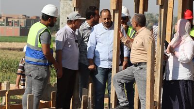 الشرقاوى يتفقد أعمال  توسعات محطة مياه منفلوط المرشحة بأسيوط