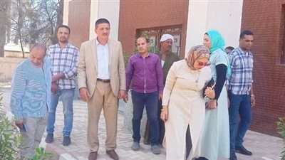 سكرتير عام محافظ أسيوط يتابع تنفيذ مجمعات خدمات المواطنين بمركز أبنوب 