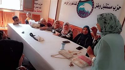 ختام فعاليات تعليم الفتيات صنع الحرف اليدوية بمستقبل وطن أسيوط