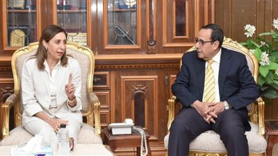 «الكيلاني» تلتقي محافظ شمال سيناء لبحث إعادة تأهيل المواقع الثقافية