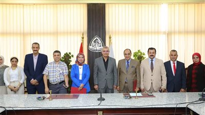 بروتوكول تعاون بين كلية علوم ذوى الإعاقة ومركز الإختبارات الإلكترونية بالزقازيق