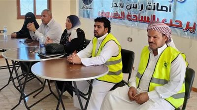 رئيس مدينة رأس سدر يشهد مبادرة أمان لذوي الهمم  