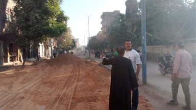 محافظ أسيوط يعلن رصف شوارع مدينة ساحل سليم