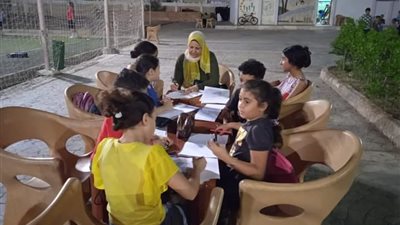 مواصلة تدريبات شعبة الفنون التشكيلية بمركز التنمية الشبابية بشرم الشيخ