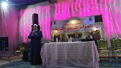 مستقبل وطن أسيوط ينظم أمسية دينية بمناسبة ذكرى المولد النبوي الشريف بمركز أبوتيج 