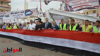 البحيرة تفوض السيسى رئيسا لمصر،  وقيادات حزب مستقبل وطن تتقدم الحشود المؤيده وامانة العلاقات الحكومية تبدع وتقنع وتبهر. الجميع.. 