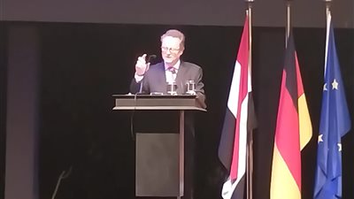 سفارة ألمانيا بمصر  تحتفل بعيد الوحدة بحضور المسؤلين و السفراء الأجانب والعرب 