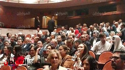 بالصور ....حضور جماهيري كبير للعرض المسرحى بيبرس الاسطورة  بدار الاوبراالنصرية 