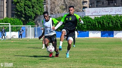 مران الزمالك إستعداداَ لسموحة... مشاركة عواد وتأهيل يوسف أوباما