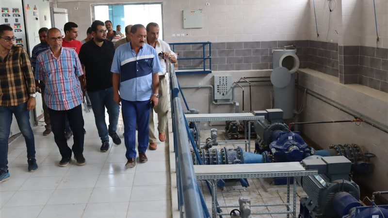 جولة رئيس شركة مياه