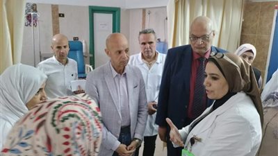مسعود والديب يتابعان خطة رفع درجة الاستعداد بمستشفى المبرة بالزقازيق 