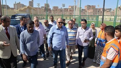 محافظ أسيوط يتفقد أعمال إحلال وتجديد مركز شباب منفلوط 