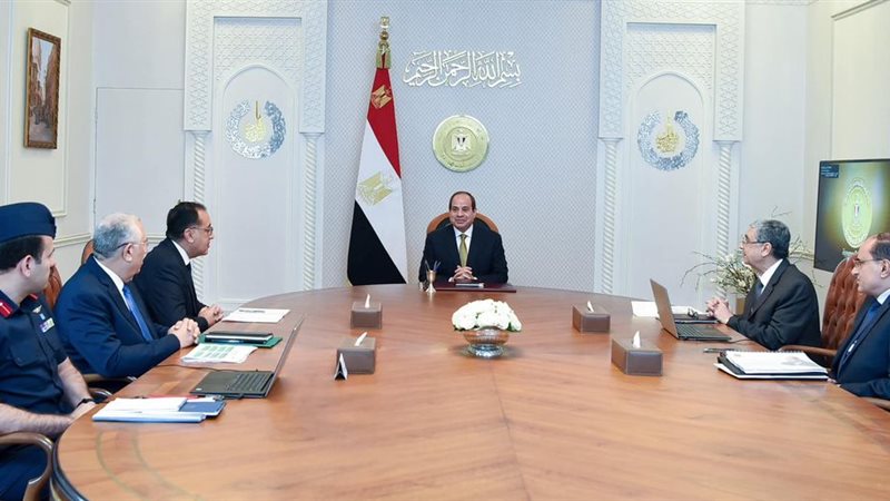 اجتماع السيسي اليوم