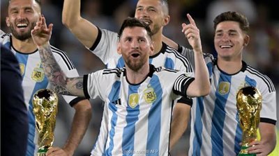ميسي ودي ماريا على رأس قائمة الأرجنتين لمباراتي أورجواي والبرازيل