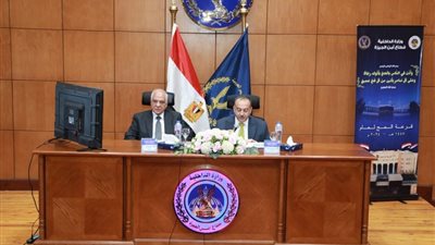 محافظ الجيزة ومدير الأمن يشهدان مراسم إجراء القرعة العلنية للحج