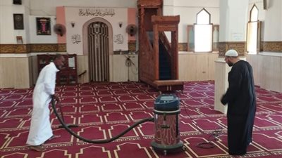 حملة تنظيف المساجد بكافة مدن المحافظة.   