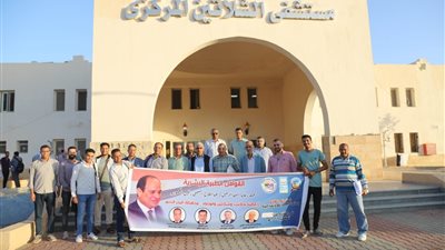 مناظرة 340 حالة في قافلة جنوب الوادي الطبية بمدينة شلاتين 