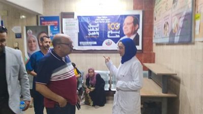 زين يقوم بزيارة مفاجئة للمركز الطبي بالوليدية بحى شرق أسيوط 