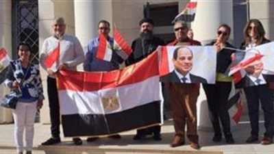 توافد أبناء الجالية المصرية فى النمسا للإدلاء بأصواتهم فى انتخابات الرئاسة 