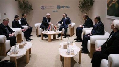 الرئيس السيسى يلتقى الرئيس  الارمينى على هامش انعقاد 