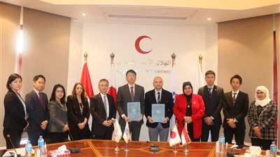 دعم بالمستلزمات والإمدادات الطبية من جانب جايكا تجاه قطاع غزة بالتعاون مع جمعية الهلال الأحمر المصري 