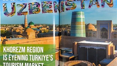 الترويج لسياحة خوارزم على القناة التليفزيونية الأولى في الصين وفي المنشورات الدولية الرائدة