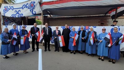 محبتهم لوطنهم.. راهبات «قلب يسوع» في الإسكندرية يشاركن بأصواتهن في الانتخابات الرئاسية