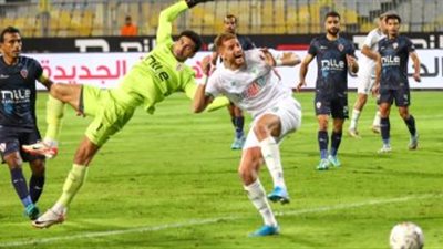 قطار الأبيض يتعطل بميناء بورسعيد..الزمالك يخسر أمام المصري بهدف نظيف بالدوري