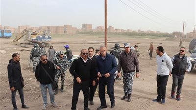 حملة مكبرة لإزالة التعديات على الأرض الزراعية بسرياقوس بالخانكة