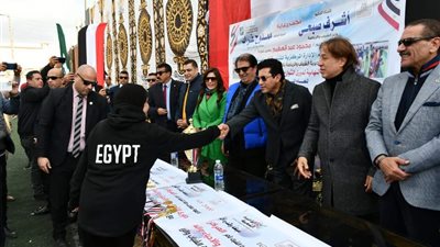 وزير الرياضة يشهد  نهائي دوري مراكز الشباب توتال انرجيز 
