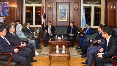 محافظ الإسكندرية يستقبل وفد من مقاطعة سيتشوان الصينية لبحث سبل التعاون المشترك