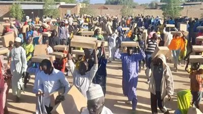مركز الملك سلمان للإغاثة يوزّع آلاف من كراتين التمر في أقاليم جمهورية تشاد