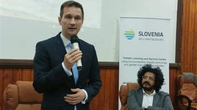السفير  السلوفينى بمصر  يزور  كلية الزراعة      بجامعة الإسكندرية 