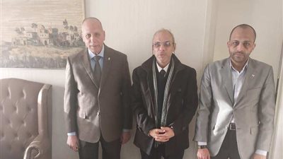 زياره نقابة السياحيين مصر لممثل المالك عن فنادق هيلتون وجاز وريستا