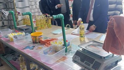 ضبط 20 طن مخلل غير صالح للاستهلاك الآدمي بكفر الشيخ