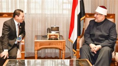 سفير ماليزيا  بمصر يلتقى وزير الأوقاف بمناسبة انتهاء فترة عمله بالقاهرة 