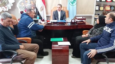 السويفى يلتقى مسئولى مكتب قادرون بأختلاف بمديرية الشباب والرياضة بأسيوط 
