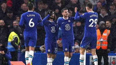 تشيلسي يفوز على كريستال بالاس بثلاثية في الدوري الإنجليزي الممتاز 
