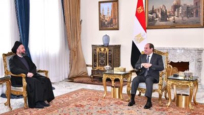 الرئيس السيسي يستقبل اليوم السيد