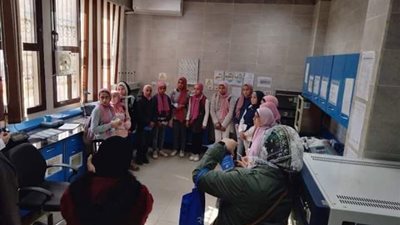 لغرس ثقافة ترشيد استهلاك المياه لدى النشء ...شركة مياه الشرب والصرف الصحي بالتعاون مع مديرية التربية والتعليم تُنظم زيارة ميدانية لطلاب المدارس لمحطة مياه الابراهيمية المرشحة