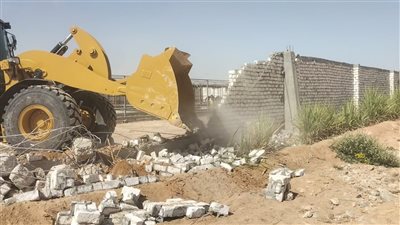 إزالة 66 حالة تعدي على أملاك الدولة ببعض مراكز محافظة أسيوط 