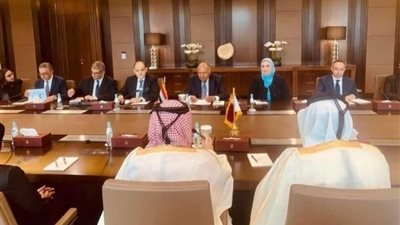 وزير التجارة والصناعة يشارك بأعمال الدورة الخامسة للجنة العليا المشتركة بين مصر وقطر 