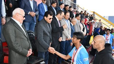 وزير الرياضة يشهد نهائي دوري مراكز الشباب توتال انرجيز بمحافظة بورسعيد